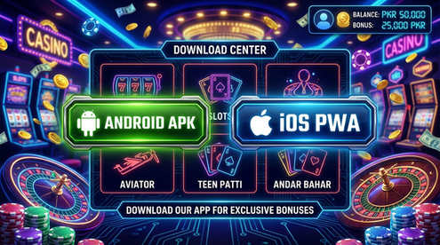 Main screen of 92jeeto download page for PK players - 4